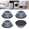 4Pcs Washer Foot Pad Anti Vibration Pads Washing Machine Holder Dryer Shock Support Prevent Moving Non-Slip Home Supplies