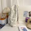 College Style Schoolbag Women's Bow Corduroy Travel Backpack