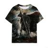 T-shirt Anime Berserk Stampa 3D Uomo Donna Hip Hop T-shirt Estive Girocollo Manica Corta Top Bambini Harajuku T-shirt Abbigliamento Uomo