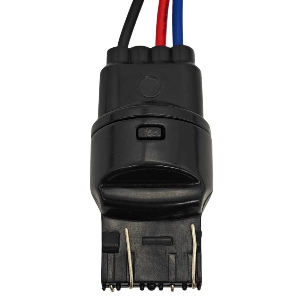 2 szt W21/5W, 7443 elektroniczny dekoder błędu CANBUS 12V do trudnych aut Off-Road