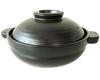 Kamoshika Tool Store Earthenware Pot, Regular (Black)
