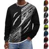Men's Gradient Neck Sweatshirt