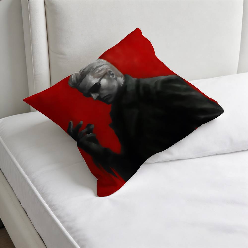 Funny AAlbert Wesker Decorative Square Pillow Cover Soft Comfortable Pillow Case Sofa Bed Home Decoration