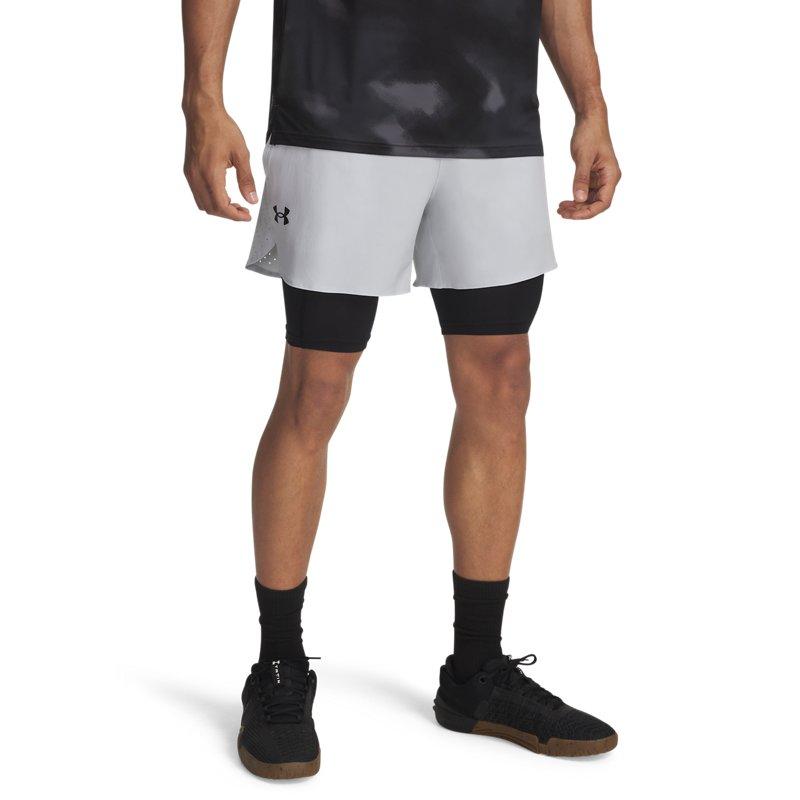 Under Armour Vanish Elite 2 In 1 Lightweight Waterproof Breathable Knit Casual Shorts Men shorts 1378604-014