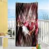 Dynamic Soccer Celebration Beach Towel Soft Durable Quick-Dry Comfortable Lightweight Perfect for Traveling Yoga Camping and Swimming