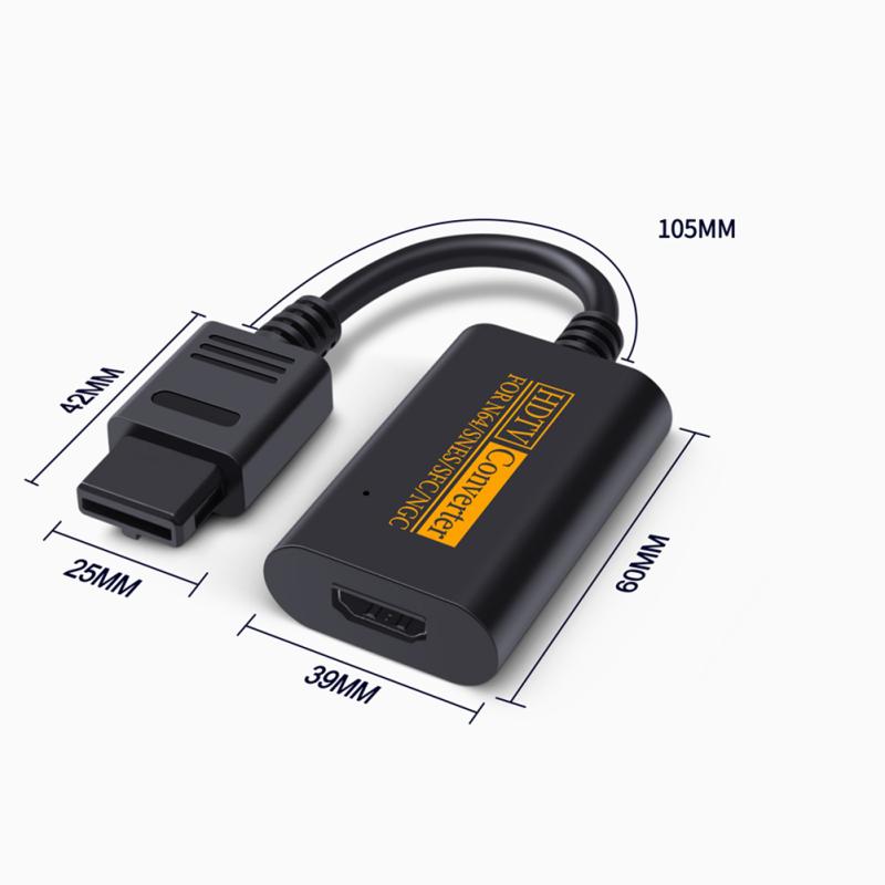 Compatible For Nintendo Snes Ngc N64 To Hdmi-compatible Converter Adapter Hd 1080 Video Audio Full