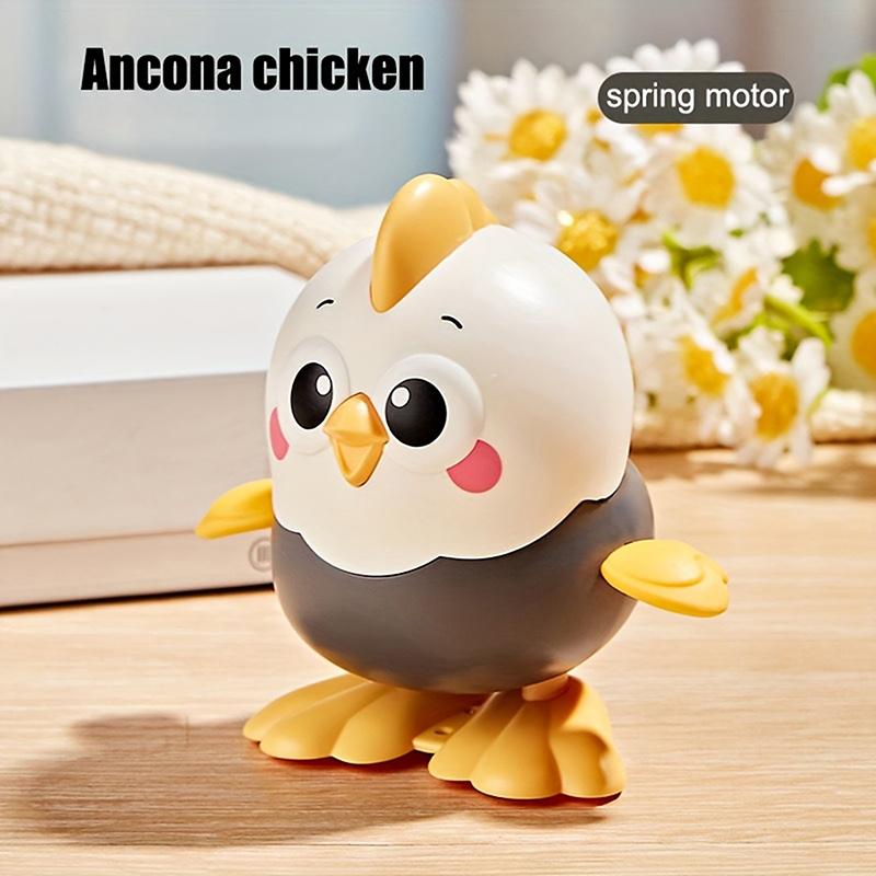 Children'S Cartoon Clockwork Toys Wind-Up Jumping Chick Baby Baby Educational Toy Wind Up Toys Kids Toys Girls Toys Boys Toys