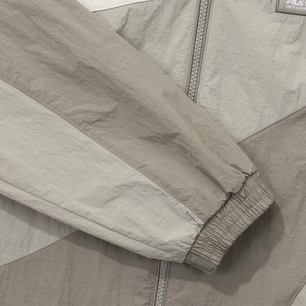 Fila Windbreaker With Crinkle Curved Design