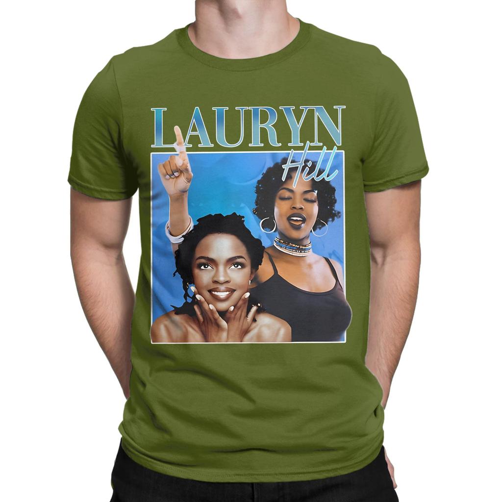 Lauryn Vintage Hill Fugees Funny Graphic 100 Cotton Tshirt Fugees Tees Tops For Unisex