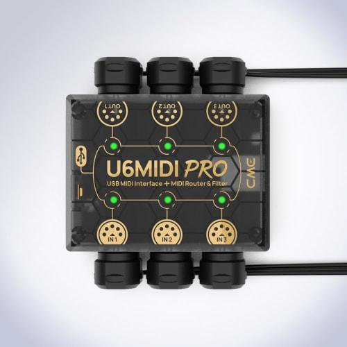 CME MIDI Cables, 4-Pack - 2ft/60cm, 5-Pin DIN, Slim-Fit Mirrored 45-Degree Angle Ultra-Slim Plugs for Compact Spaces - Ideal for MIDI Interfaces, Peda