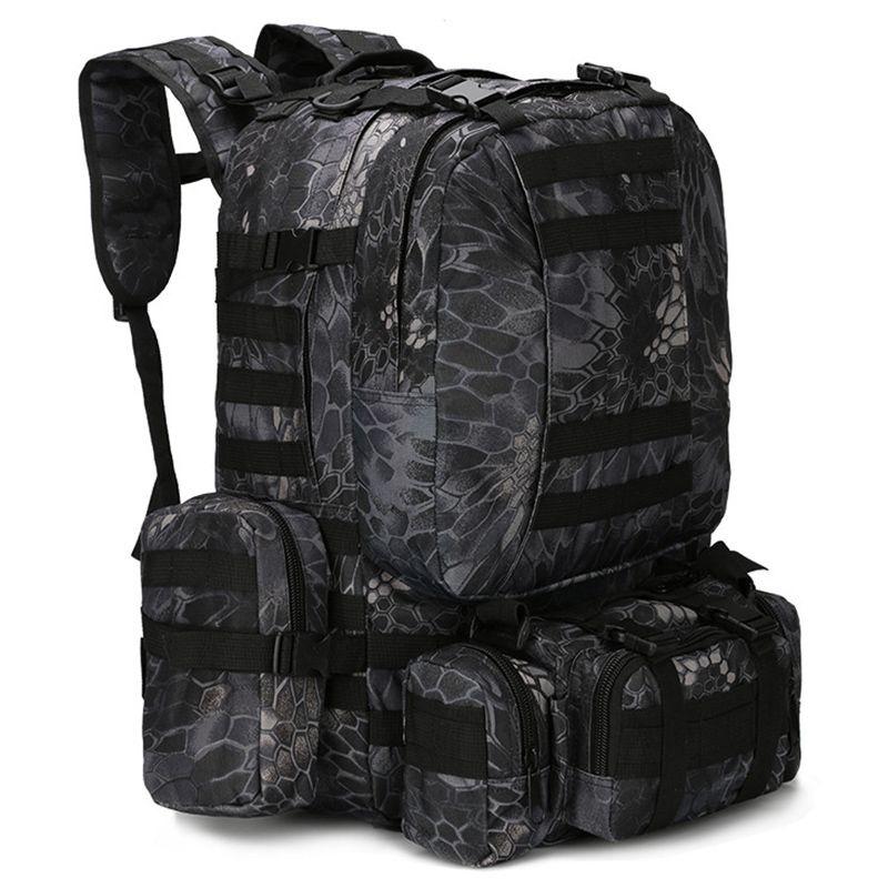 Military Outdoor 65l Tactical Sportbag Camping Hiking Trekking Rucksack Backpack