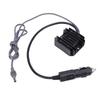 Aufwärts-Netzadapter mit Zigarettenanzünderstecker 16AWG Stromkabel     Aufwärtswandler für Auto Wohnmobil Boot Anhänger