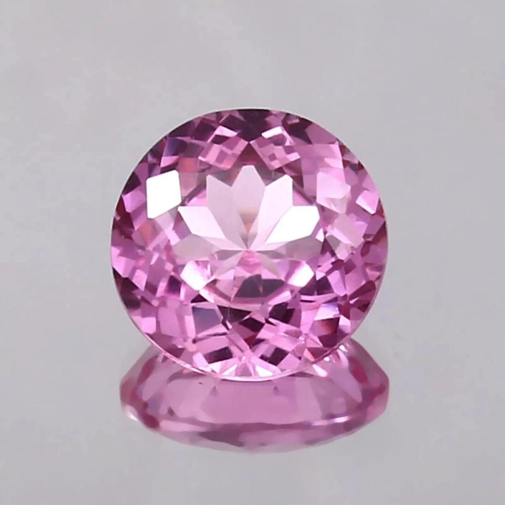 Natural Pink Sapphire Ceylon Round Cut 10-12 Ct Fabulous Loose Gemstone