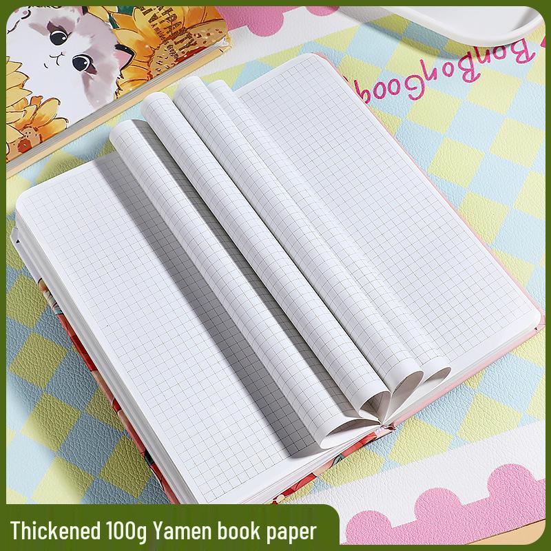 Free Shipping: High-Value Cartoon Student Planner & Grid Journal Diary