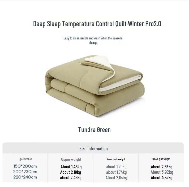 

Xiangleyamei Deep Sleep Temperature Control Winter Comforter Pro 2.0