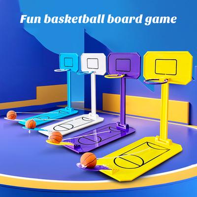 Basketball Game Desktop Mini Basketball Board Game Fun Parent-child Interactive Sports Game Toy for Kids Adults