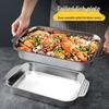 201 Stainless Steel Grilled Fish, Steaming, Baking, and Barbecue Pan for Portable Stoves and Induction Cookers