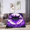 Gengar Cartoon  Blanket  Super Warm Street Trend Plush Throw Blanket For Home Decor Decorative Flannel Bedspread Bed Cover