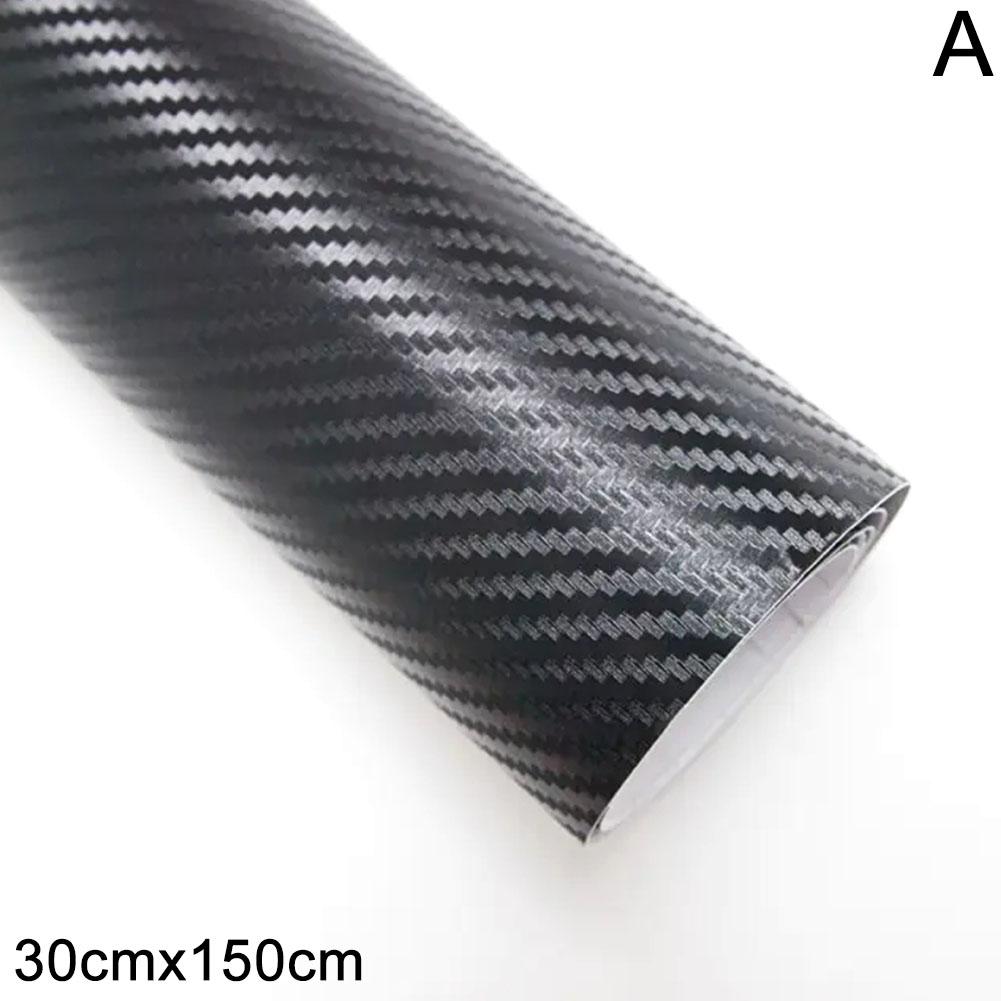 NOI Autocolante auto 3D Fibră de carbon Vinil Wrap Filme Decorație Motociclete Slash 30cm/50cm*150cm Film lucios Motociclete Corp A V4D3