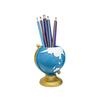 World Globe Pen Holder Organizer with Desk Decor - Holds Pens, Pencils, Markers - Office, Classroom, Home Decoration