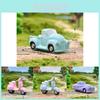 Charming Resin Diy Miniature Vehicles Antique Truck Motorcycle Airplane Bus