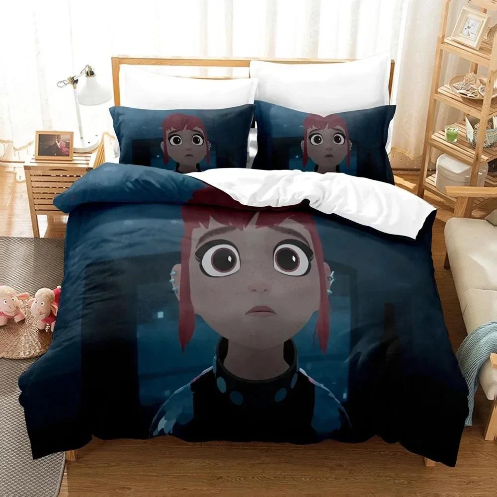 3D Print The Nimona Kids Adult Printed Bed Set Duvet Cover Pillowcase Bedding Set Linen Sheet Quilt Cover Full Queen King Size