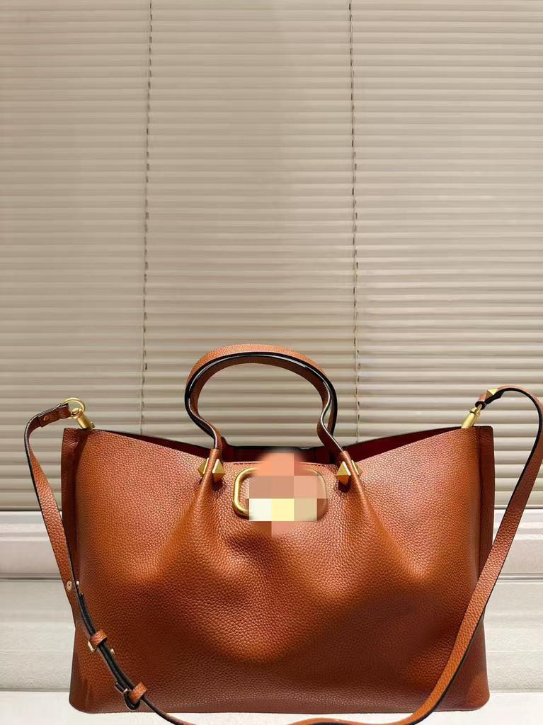 Bolsa de mano grande de ante felpudo casual vintage para ir al trabajo, portátil, de compras, con remaches, bandolera, cesta de verduras para niño y madre