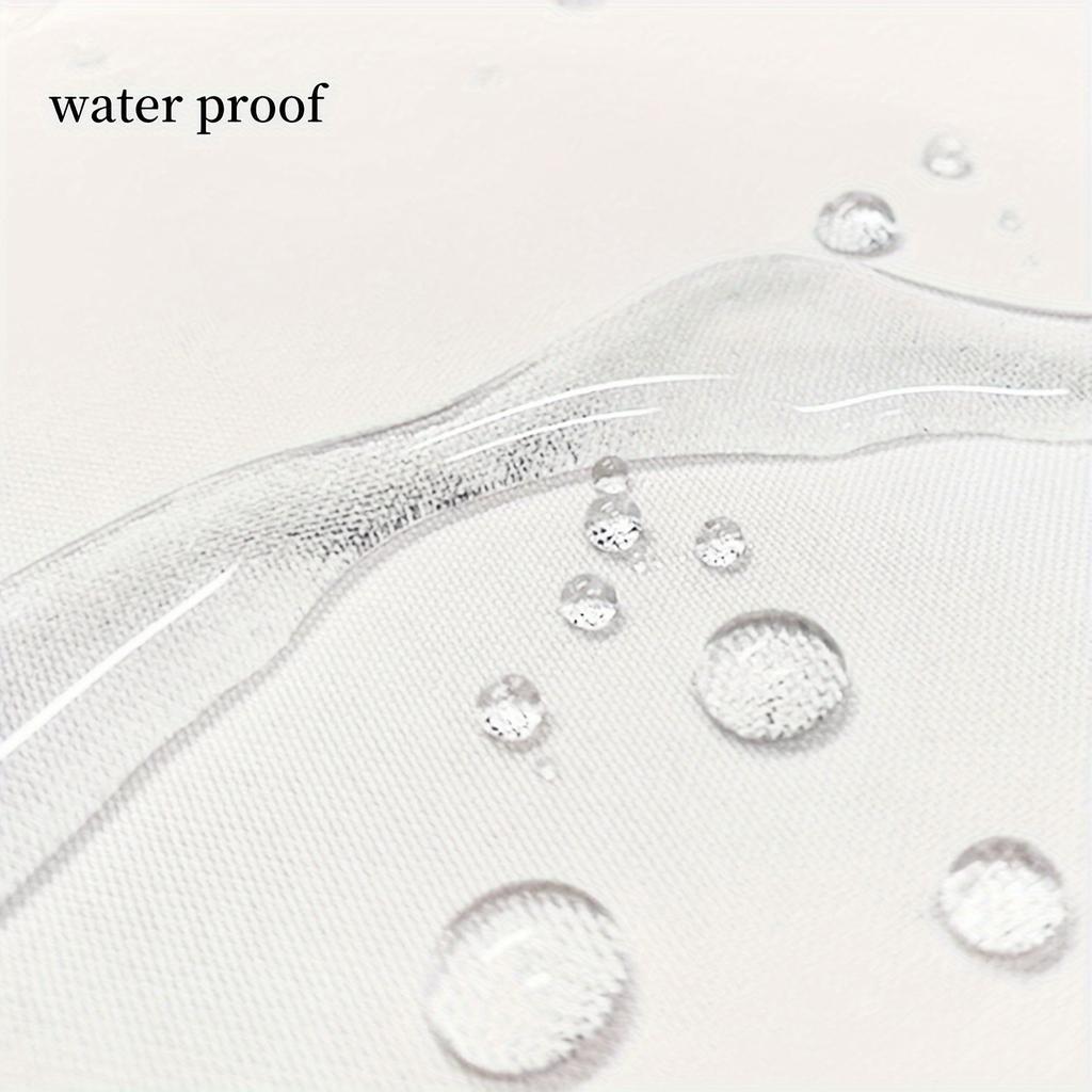 Herbstblätter Kunstdruck Duschvorhang - Wasserdicht, Maschinenwaschbar mit Haken inklusive, Perfekt für Badezimmerdeko