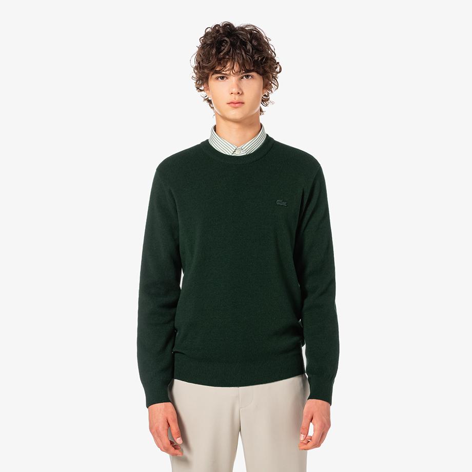 [Lacoste] Мужской базовый пуловер с круглым вырезом AH596E-55NYZP 3
