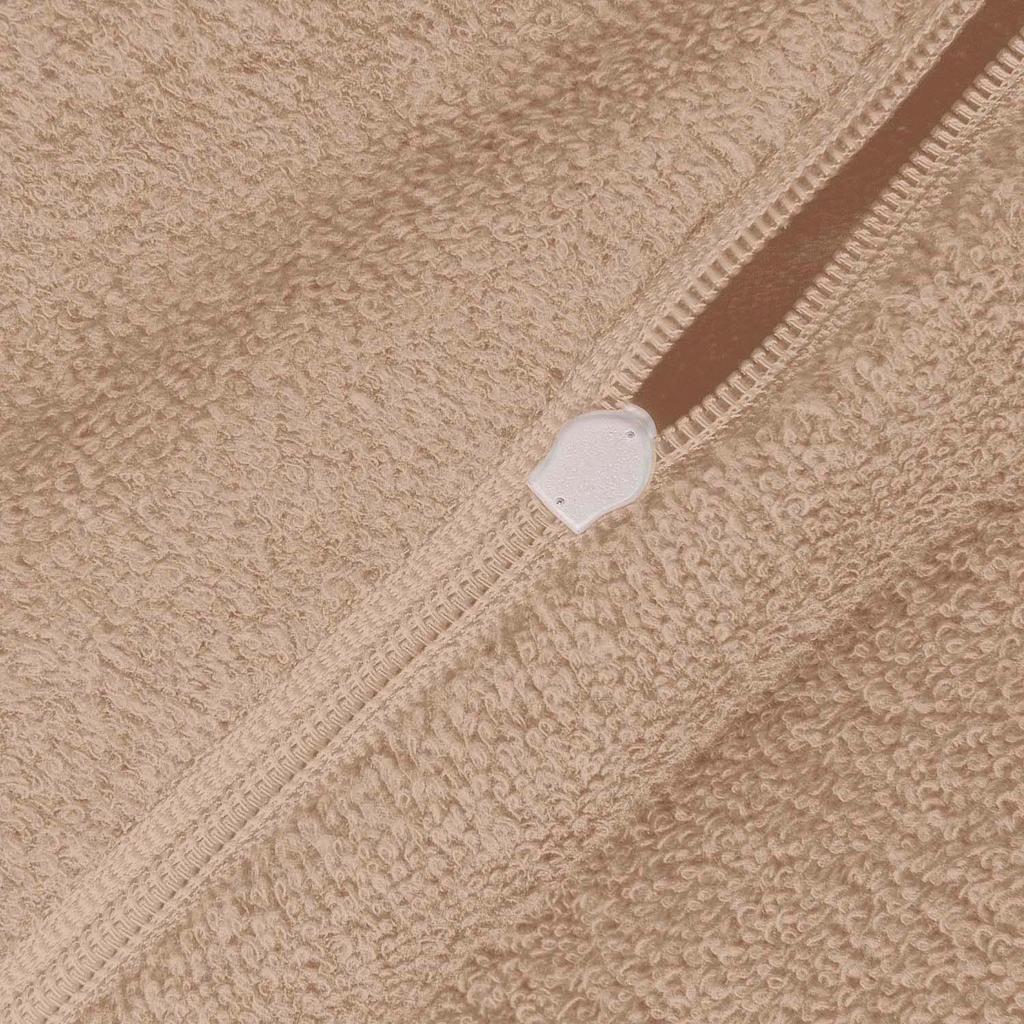 Cotton Bedding Set THICK TERRY 200x220 SOFT TERRY Beige Color
