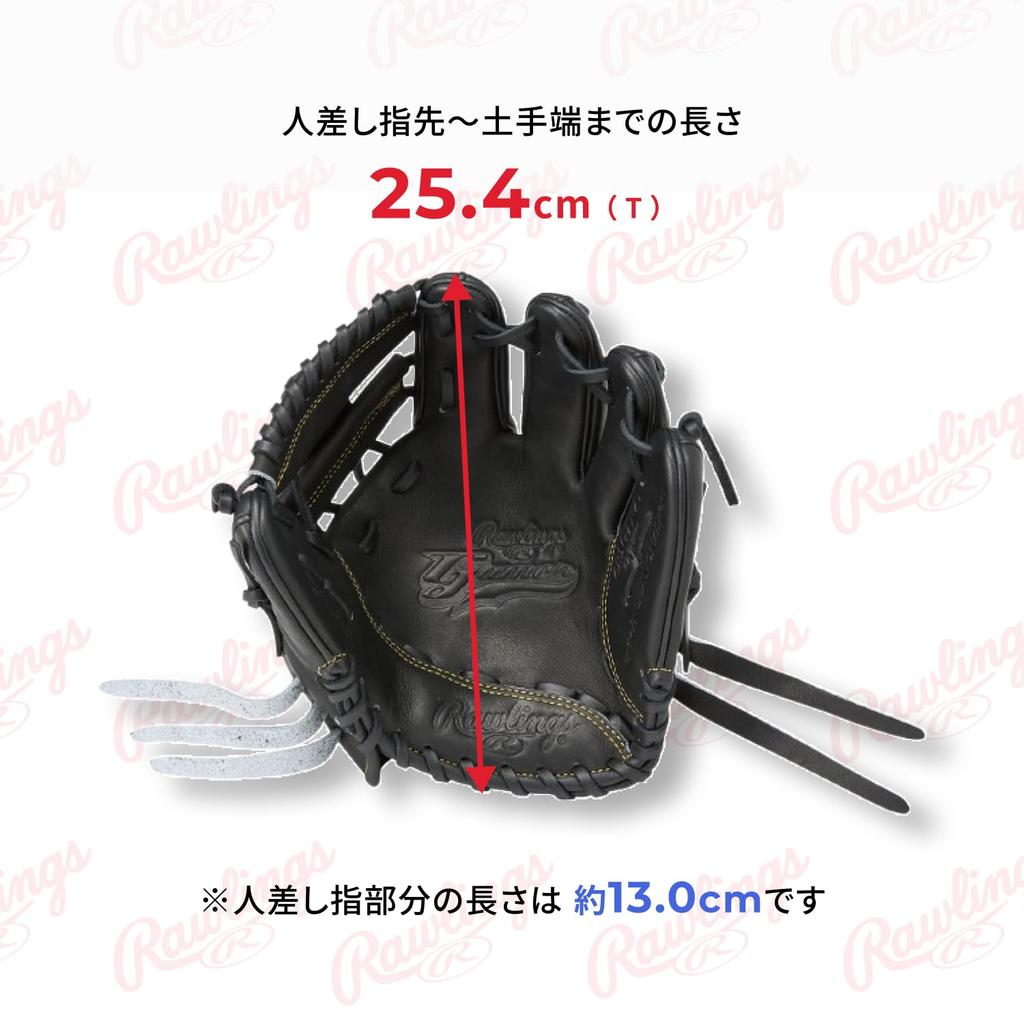 Rawlings GAMER TRAINING GH5GTK4T Baseball Size T Wear on Right Glove, Hardball, Adult, Black, (Left-Handed Throw, Hand)
