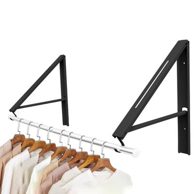 Wall-Mounted Clothes Drying Rack Stainless Steels Space Saving Foldable Clothes Hanger For Home Bedroom Laundry Room Wall NEW