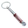 Creative Metal Car Accessories: Shock Absorber Keychain & Suspension Pendant Ring