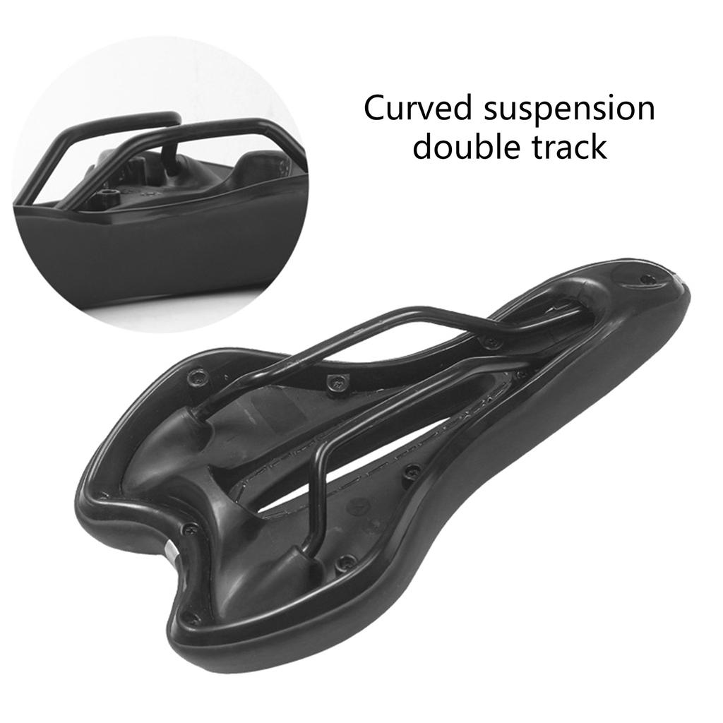 Nonslip Breathable Bike Saddles Seats Pad Replacement Soft Bike Seats Cushions Silicone Bicycles Saddles Easy to Install