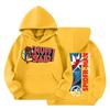 Kids' Long Sleeve Loose Fit Pullover Hoodie with and Print