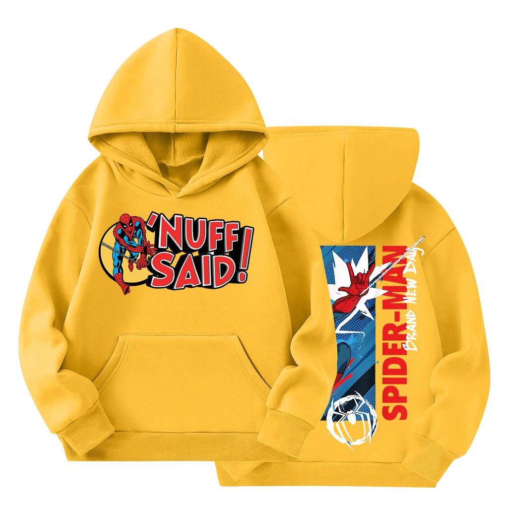 Kids' Long Sleeve Loose Fit Pullover Hoodie with and Print