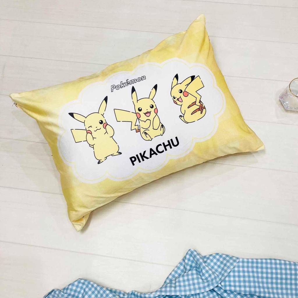 MORIPiLO Pokémon Pillow Case for Children, Soft Touch, 43x63cm (Pikachu)