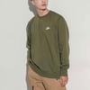 Nike Sweatshirts Men's Green Crew Neck Moderate Other BV2663-327