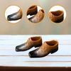 1/6 Scale Dress Shoes Miniature Figure Costume Accessory Retro Cosplay Stylish Formal Lace up