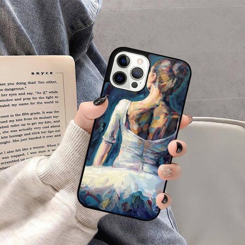 Ballet Ballerina Dancer Phone Case For iPhone 17 Air 16 15 14 plus 11 12 13 Pro  Max coque Cover Shell
