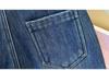Stylish Rhinestone Embroidered Micro-Flare Jeans with Fleece Lining for Petite Women, 2026 Spring/Winter Collection.