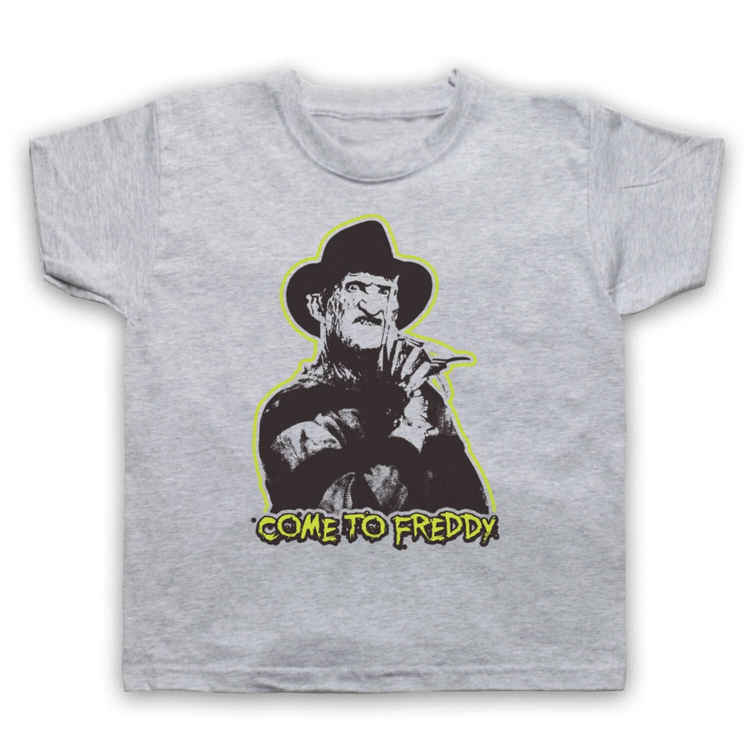 COME TO FREDDY KRUEGER UNOFFICIAL NIGHTMARE ON ELM ST KIDS CHILDS T-shirt 100