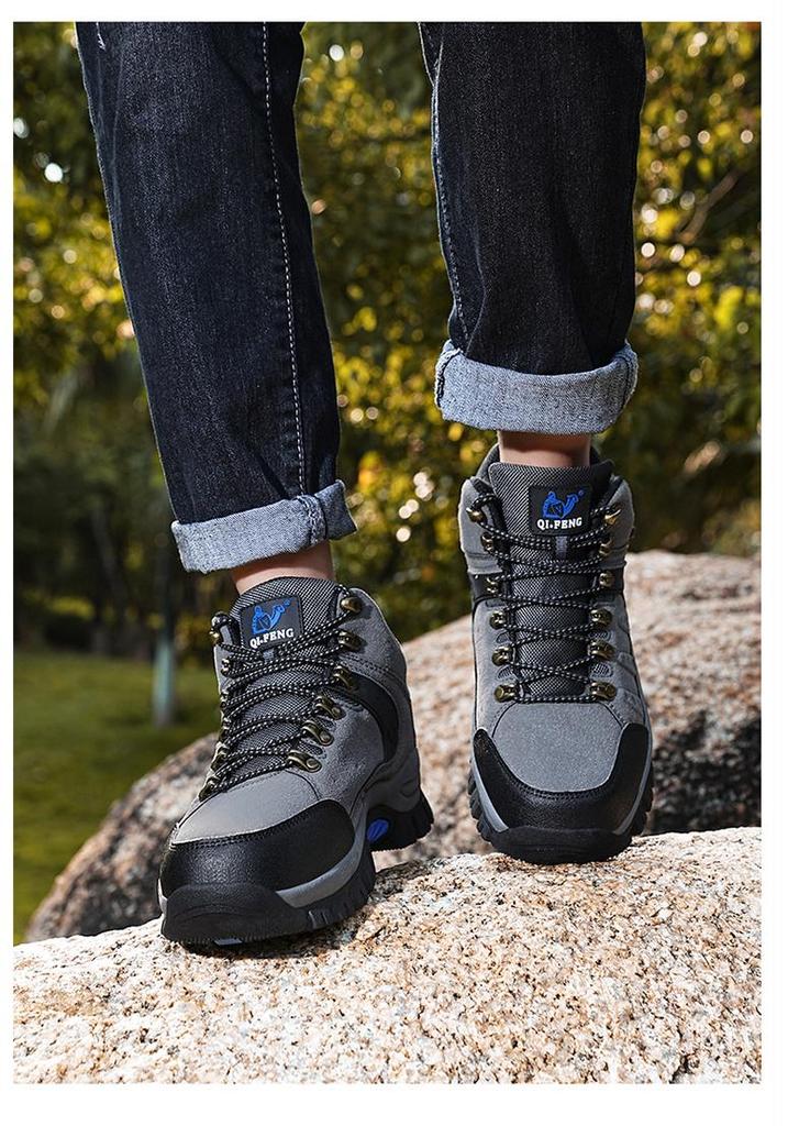Men's Waterproof Non-Slip Hiking Shoes, Sizes 46-47