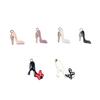 10 Pcs Earrings Pendant Meaningful Unique Appearance with Small Loop DIY Findings Bracelet Making Elegant Gift for Women Girls