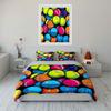 Colorful Tennis Balls Set For Practice Kid'S And Adults' Bedroom Decor, Exquisite Three-Piece Bedding Set Gift