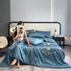 Summer Thin Duvet Silky Comforter Luxury Style Blanket Machine Washable Quilt Single/Double Bedspread (Pillowcase Need Order)