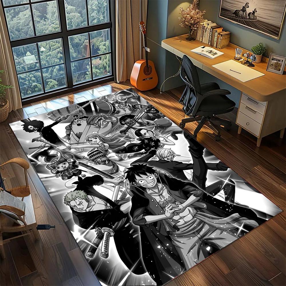 Anti-Slip One Piece Floor Mat Carpet Washable Large Area Rug for Gamer Room Bedroom Home Decor