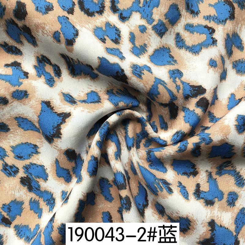 Soft Viscose Rayon Cotton Fabric Pattern Floral Printed Fabric For Sewing Spring Summer Dress Cloth Design Material By the Meter