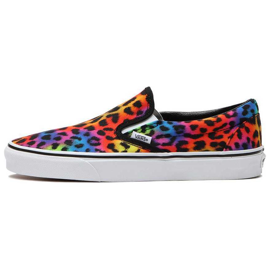Vans Classic Slip-On Casual Versatile Low-Top Skate Shoes Unisex Sneakers Red Blue Yellow VN0A7VCF898