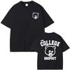 Best Famous Kanye West The College Dropout Graphics Tshirt Men Women's Hip Hop Rap Vintage T-shirts Male Casual Oversize T Shirt